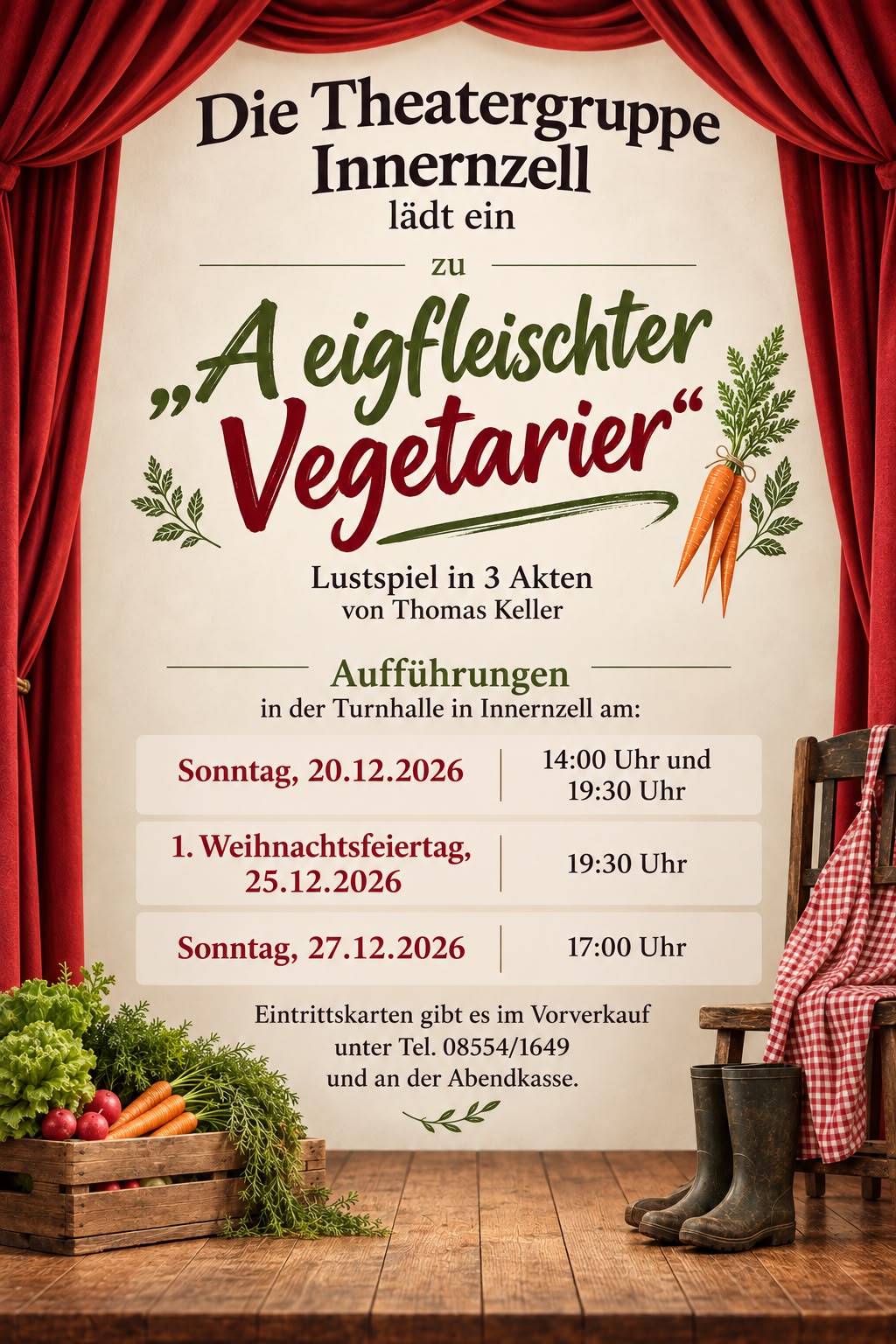 Aufführung Theatergruppe Innernzell